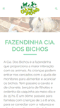 Mobile Screenshot of ciadosbichos.com.br